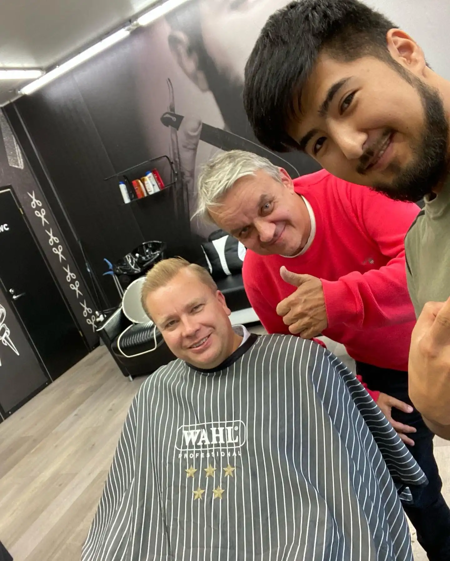 Customer haircut style 5